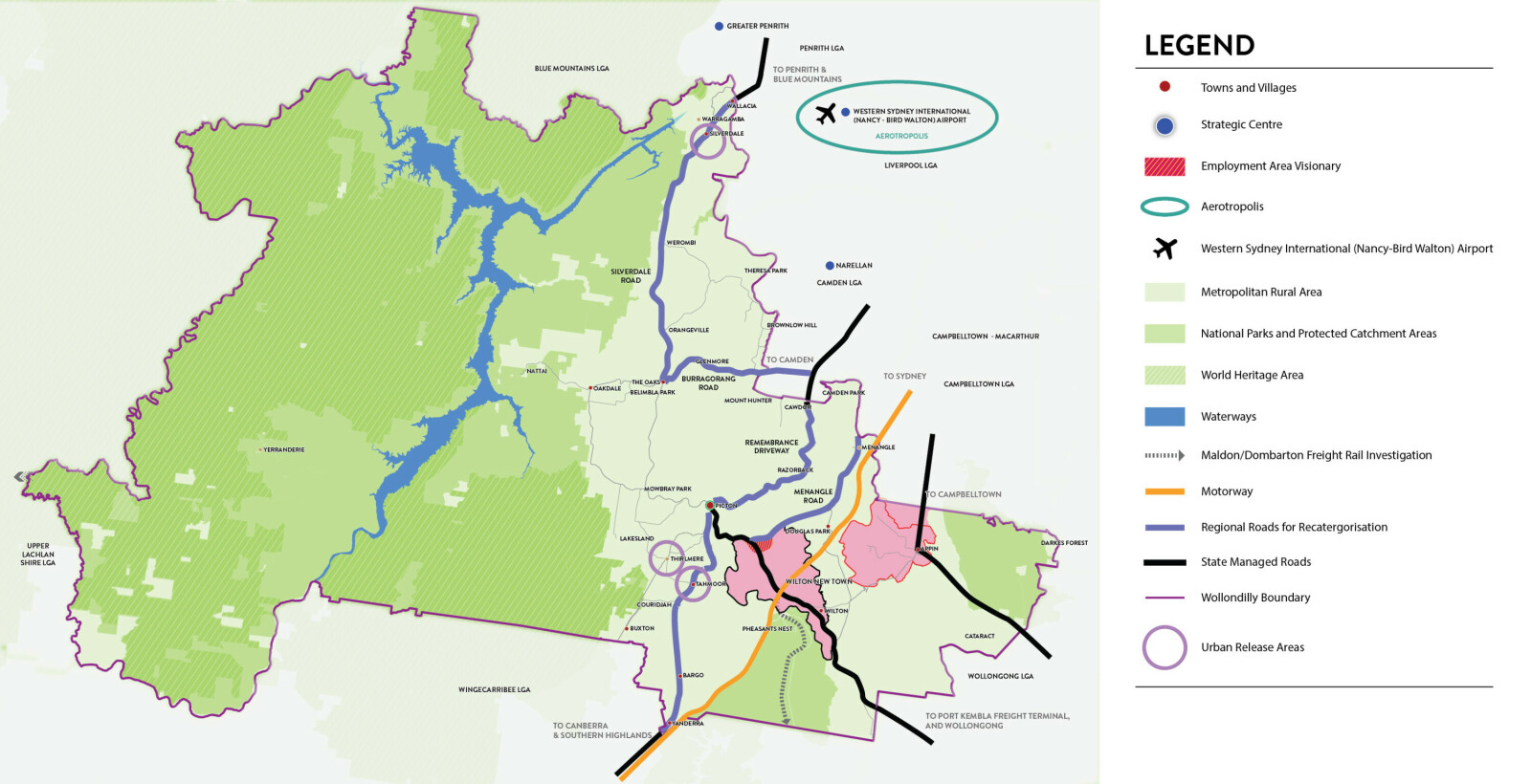 Road, Recategorisation State and Regional Map 2026